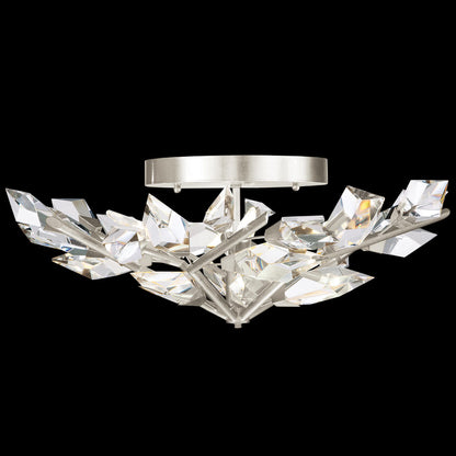 Foret 4 Light 31" Wide Semi-Flush Ceiling Fixture