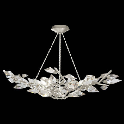 Foret 6 Light 47" Wide Crystal Chandelier