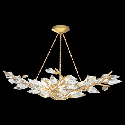 Foret 6 Light 47" Wide Crystal Chandelier