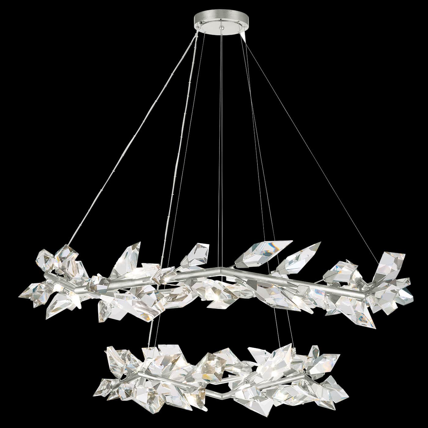 Foret 20 Light 55" Wide Crystal Chandelier