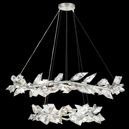 Foret 20 Light 55" Wide Crystal Chandelier