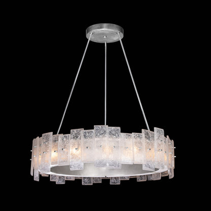 Lunea 15 Light 33" Wide Crystal Drum Chandelier