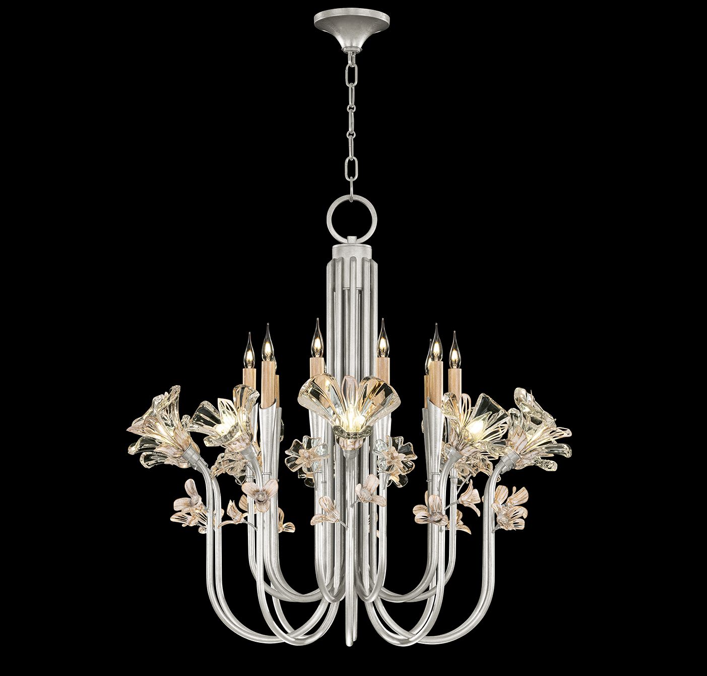Azu 20 Light 36" Wide Crystal Abstract Chandelier