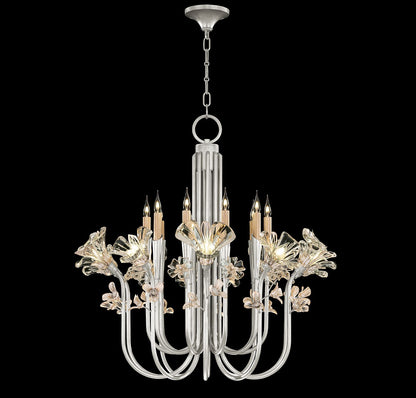 Azu 20 Light 36" Wide Crystal Abstract Chandelier