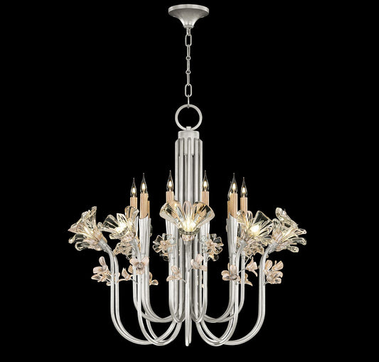 Azu 20 Light 36" Wide Crystal Abstract Chandelier