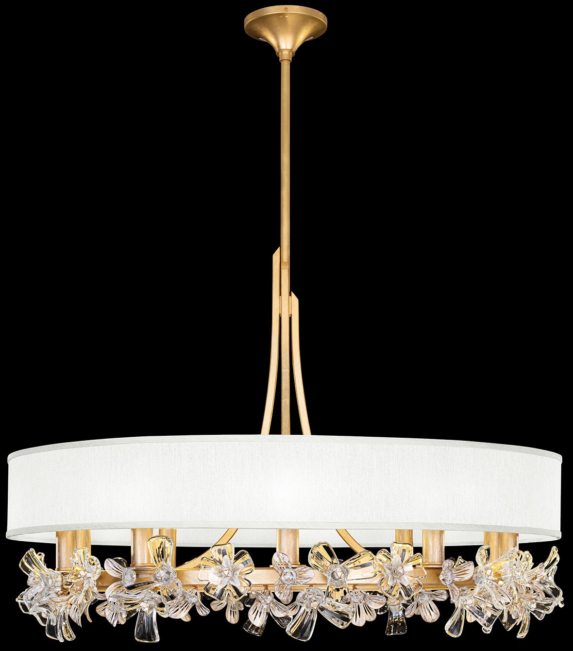 Azu 10 Light 35" Wide Crystal Chandelier