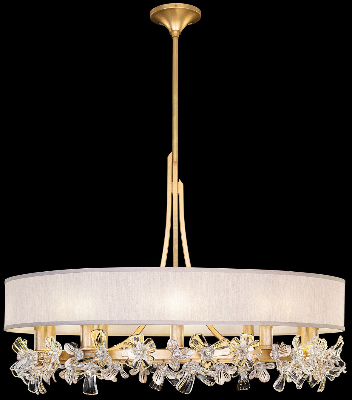 Azu 10 Light 35" Wide Crystal Chandelier