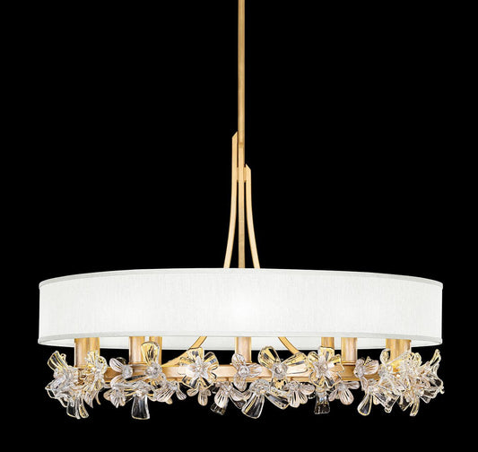 Azu 10 Light 35" Wide Crystal Chandelier