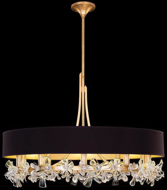 Azu 10 Light 35" Wide Crystal Chandelier