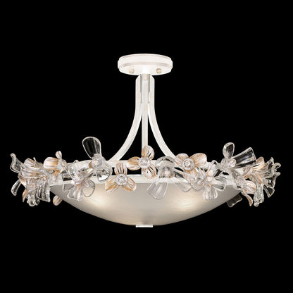 Azu 3 Light 25" Wide Semi-Flush Bowl Ceiling Fixture