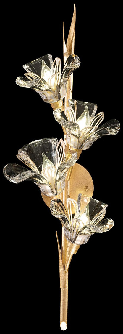 Azu 4 Light 29" Tall Wall Sconce