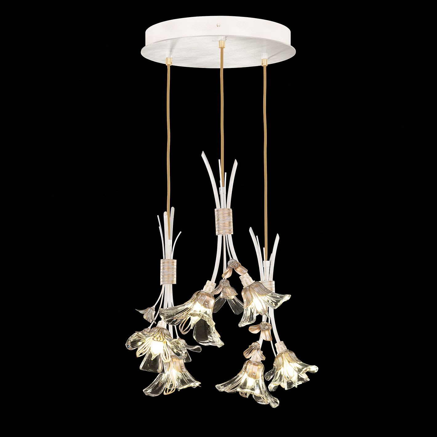 Azu 6 Light 22" Wide Crystal Multi Light Pendant