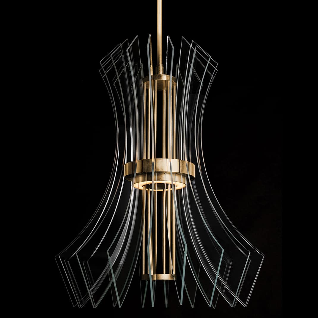 Newton 28" Wide LED Crystal Chandelier