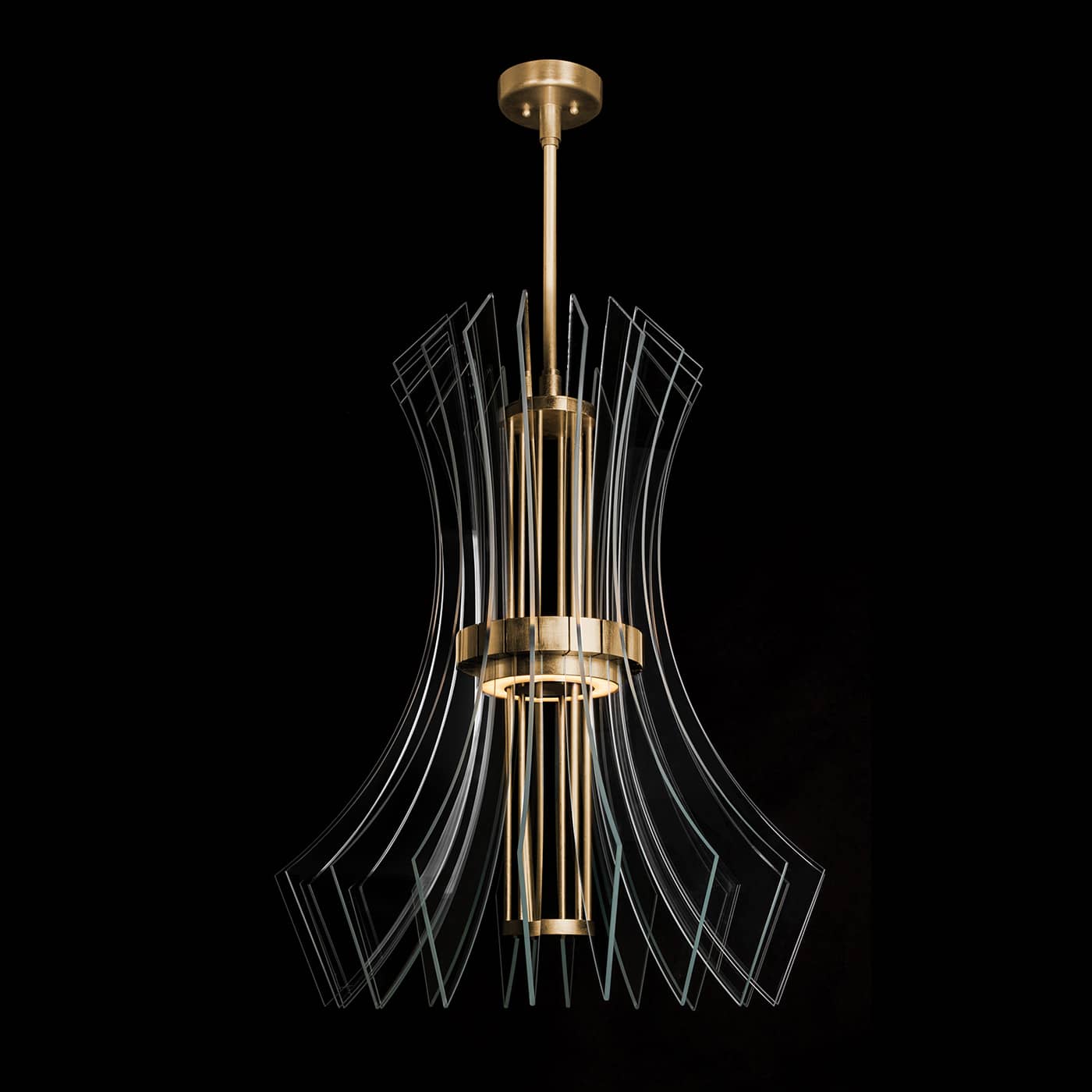 Newton 28" Wide LED Crystal Chandelier