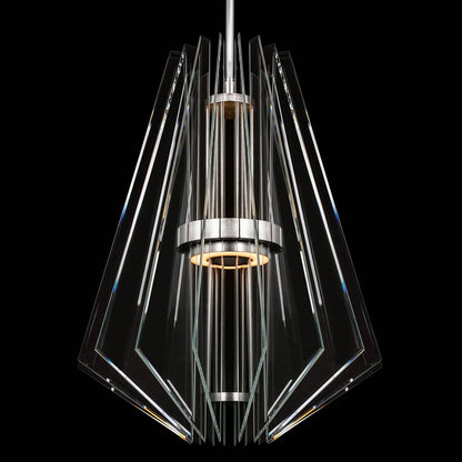 Newton 28" Wide LED Crystal Chandelier