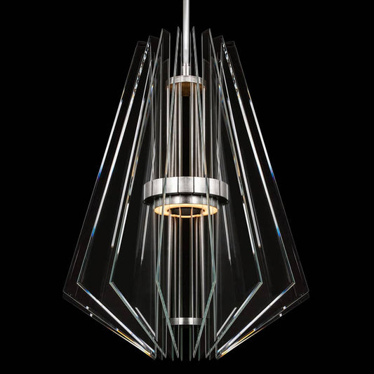 Newton 28" Wide LED Crystal Chandelier