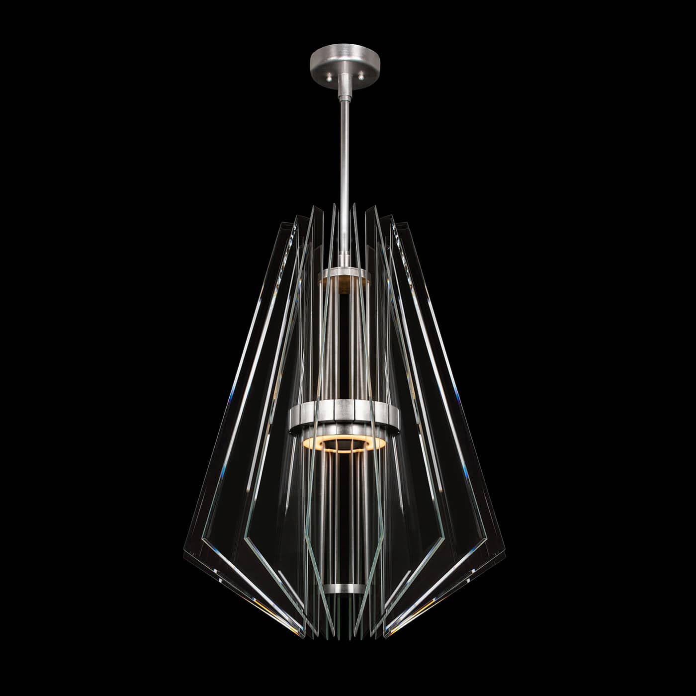 Newton 28" Wide LED Crystal Chandelier