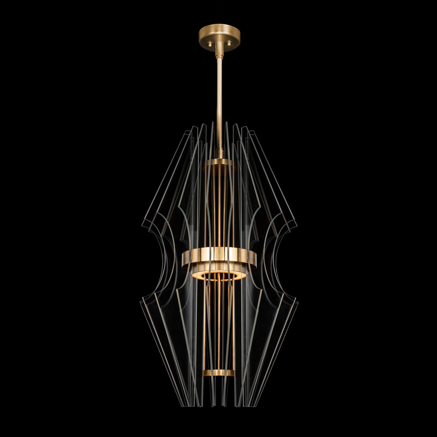 Newton 21" Wide LED Crystal Chandelier