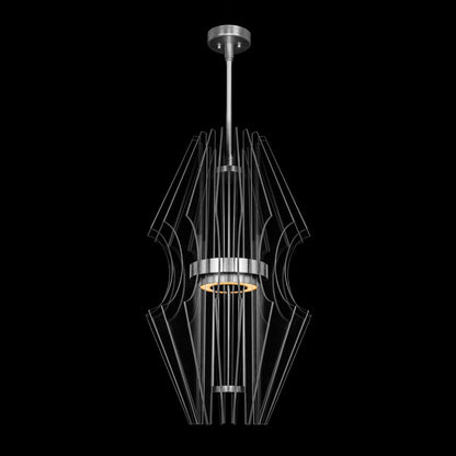 Newton 21" Wide LED Crystal Chandelier