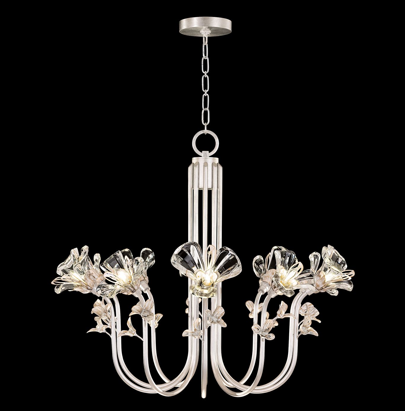 Azu 10 Light 36" Wide Crystal Abstract Chandelier