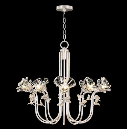 Azu 10 Light 36" Wide Crystal Abstract Chandelier