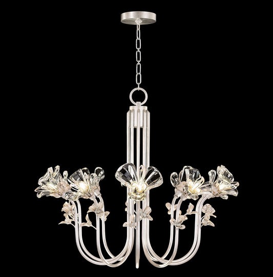 Azu 10 Light 36" Wide Crystal Abstract Chandelier