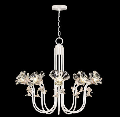 Azu 10 Light 36" Wide Crystal Abstract Chandelier