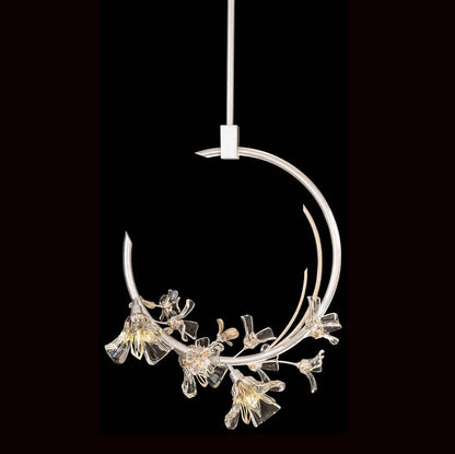 Azu 3 Light 19" Wide Crystal Pendant