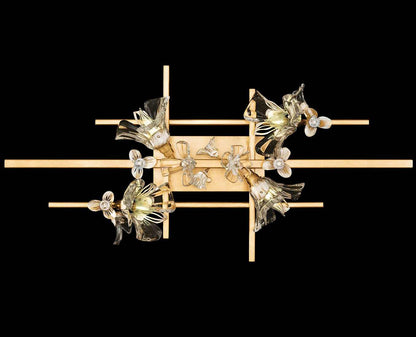 Azu 4 Light 35" Wide Semi-Flush Ceiling Fixture