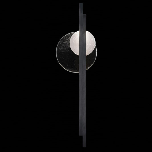 Selene 2 Light 44" Tall LED Wall Sconce with Shade