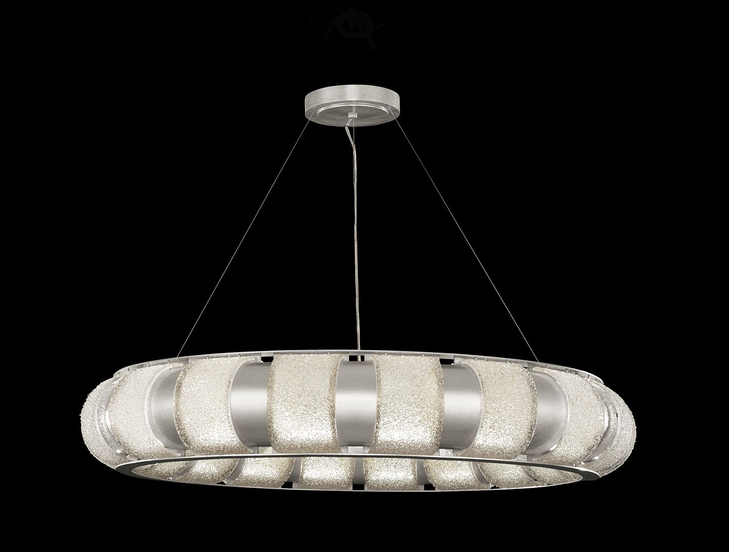 Bond 45" Wide LED Ring Chandelier