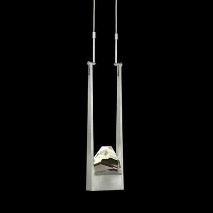 Strata 8" Wide LED Abstract Mini Pendant