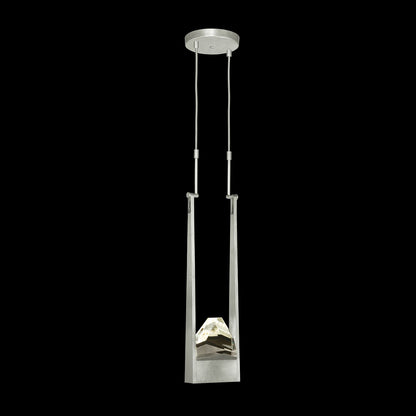 Strata 8" Wide LED Abstract Mini Pendant