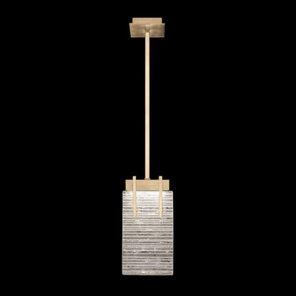 Fine Art Handcrafted Lighting Terra 8" Wide LED Mini Pendant