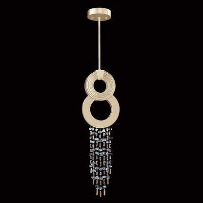 Fine Art Handcrafted Lighting Capri 11" Wide LED Crystal Mini Pendant