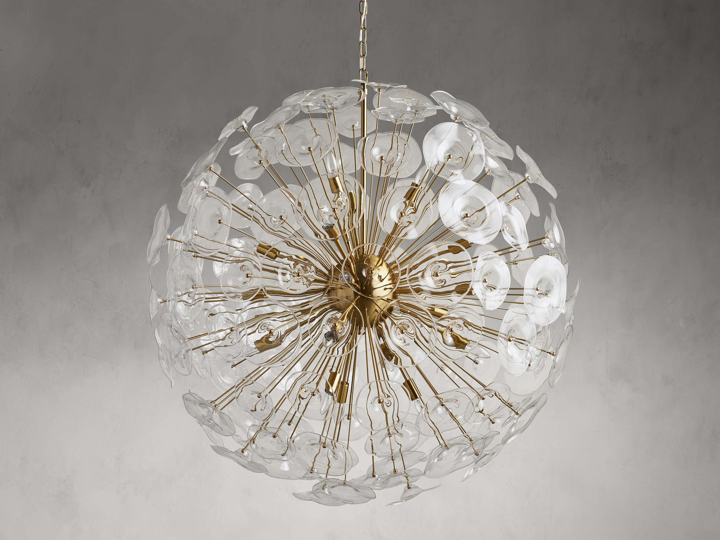 Fiora Glass Petal Bloom Chandelier