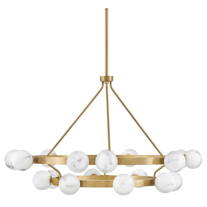 Fredrick Ramond Selene 18 Light 48" Wide Ring Chandelier