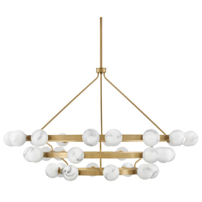 Fredrick Ramond Selene 36 Light 60" Wide Ring Chandelier