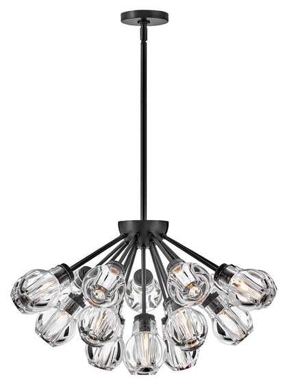 Elise 19 Light 27" Wide Abstract Pendant