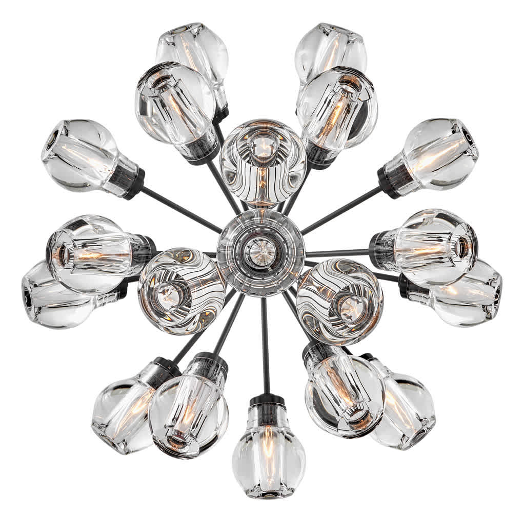Elise 19 Light 27" Wide Abstract Pendant