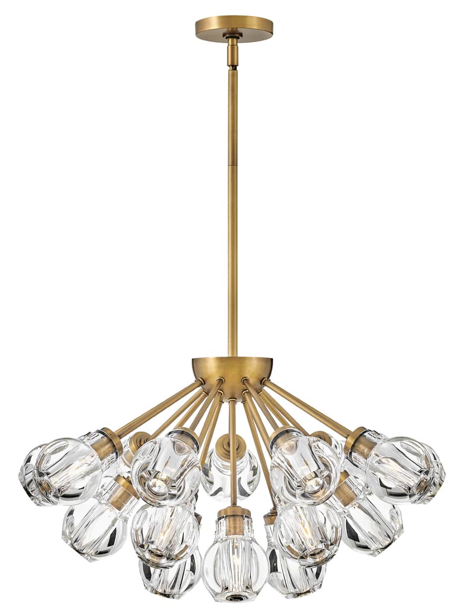 Elise 19 Light 27" Wide Abstract Pendant
