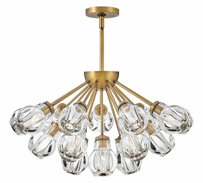 Elise 19 Light 27" Wide Abstract Pendant