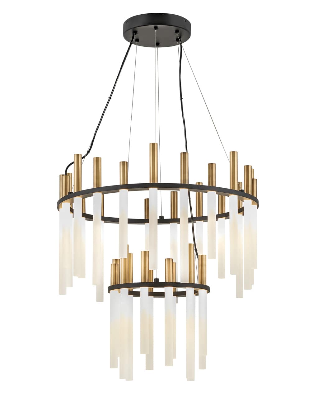 Echo 32 Light 26" Wide LED Ring Chandelier
