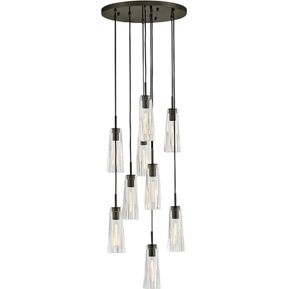 Fredrick Ramond Cosette 9 Light 20" Wide LED Multi Light Pendant
