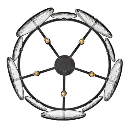 Fredrick Ramond Nala 5 Light 22" Wide Pendant / Semi-Flush Ceiling Fixture
