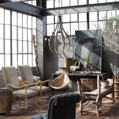Fredrick Ramond 12 Light 2 Tier Chandelier from the Middlefield Collection