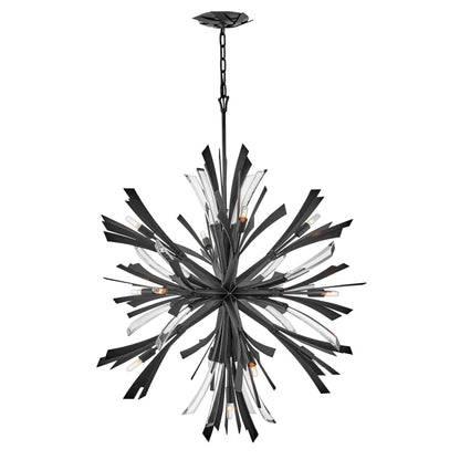 Fredrick Ramond Vida 13 Light 42" High Abstract Chandelier