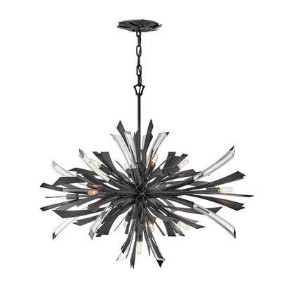 Fredrick Ramond Vida 13 Light 36" Wide Abstract Chandelier