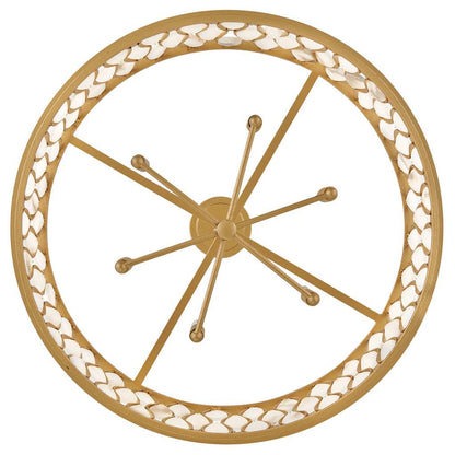 Estie 6 Light 28" Wide Drum Chandelier