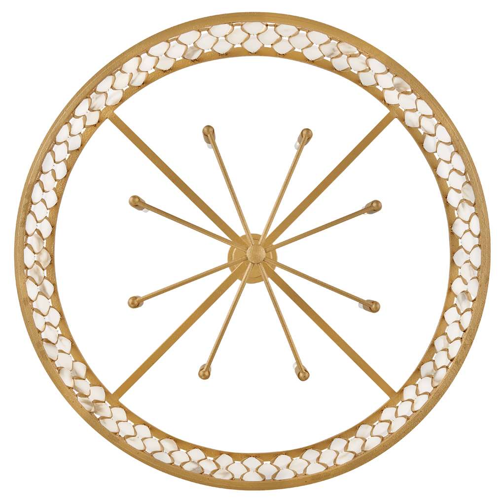 Estie 8 Light 38" Wide Drum Chandelier